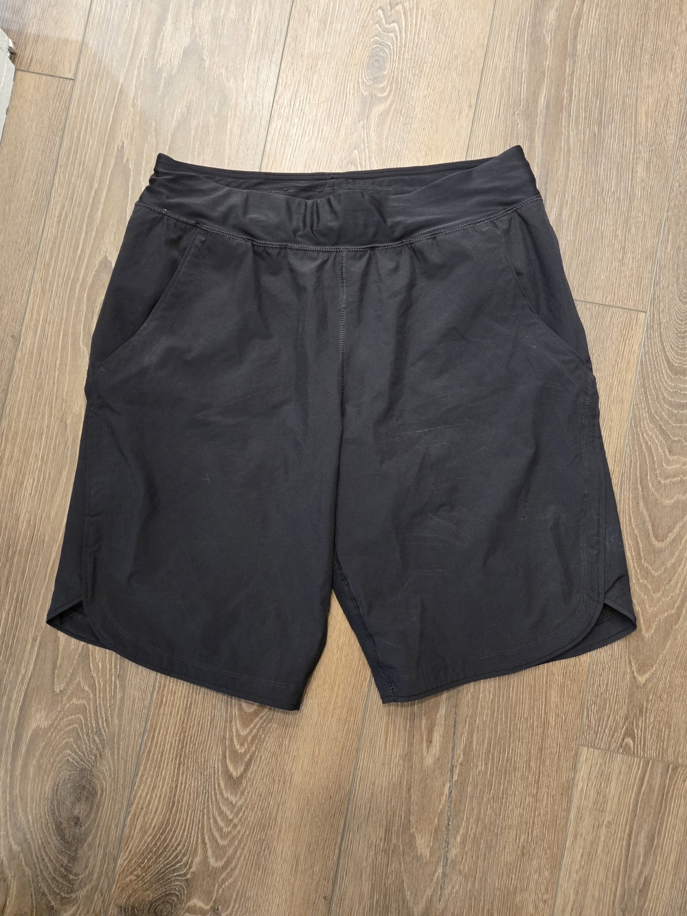 Lands' End Black Women's Athletic Shorts